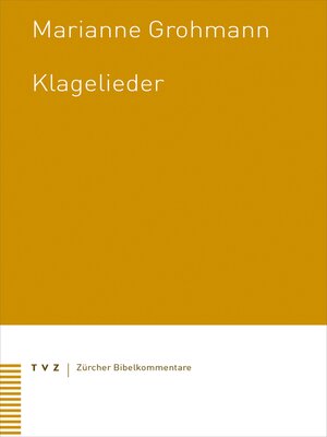 cover image of Klagelieder